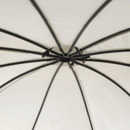 Beliani Gazebo Safara Metal 368 Cm 368 Cm Beige - thumbnail 5