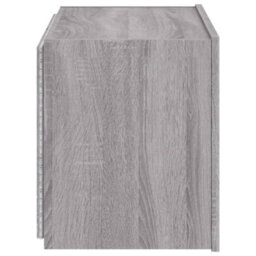 Walplus Tv Wall Cabinet With Led Lights Grey Sonoma 60X35X41 Cm - thumbnail 9