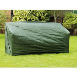 Charles Taylor Trading Traditional Two Seater Bench With Green Cushions - Fully Assembled W118 X D74 X H98 - thumbnail 3