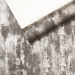Sophie Laurence Industrial Distressed Concrete Charcoal Metalliccopper Wallpaper - thumbnail 2