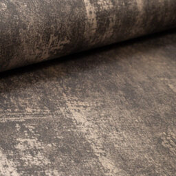 Sophie Laurence Industrial Distressed Concrete Charcoal Metalliccopper Wallpaper