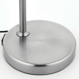 Standing Floor & Table Lamp Set Satin Nickel Adjustable Neck Living Room Light - thumbnail 5