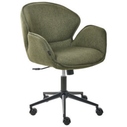 Beliani Desk Chair Belmar Fabric Green