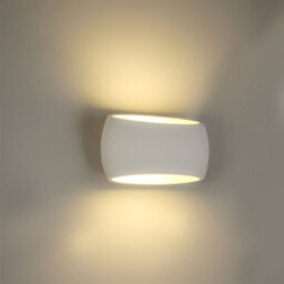 First Choice Lighting Set Of 2 Sophia - White Plaster E27 Wall Lights - thumbnail 3