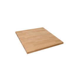 domli Solid Wood Oak Table Top - 800M X 800mm X 40mm - Top Grade European Wooden Large Square Kitchen Dining Tabletop Worktop Desktop - thumbnail 1