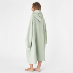 OHS Adult Poncho Oversized Hooded Towel Bath Robe - thumbnail 3