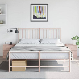 Berkfield Bedside Cabinets 2 Pcs Pink 34.5X39X44 Cm Steel