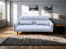 DS Living Bello 2 Seater Sofa Bed In Grey Or Silver