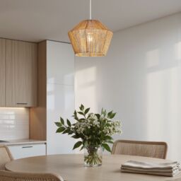 Inlight Amalthea Natural Rattan Diamond Lamp Shade (D)30Cm - thumbnail 7