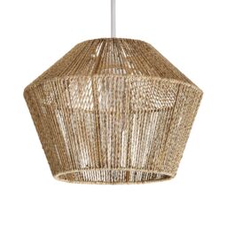 Inlight Amalthea Natural Rattan Diamond Lamp Shade (D)30Cm - thumbnail 5