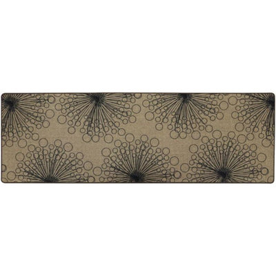 Mantraraj Elegance Machine Washable Runner Non-Slip Stylish Dandelion Clock Print Area Rug - image 1