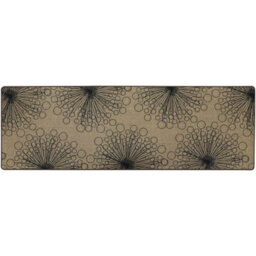 Mantraraj Elegance Machine Washable Runner Non-Slip Stylish Dandelion Clock Print Area Rug - thumbnail 1