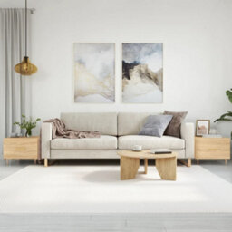 Walplus Coffee Tables 2 Pcs Sonoma Oak 50X50X40 Cm Engineered Wood - thumbnail 1