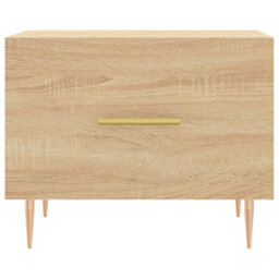 Walplus Coffee Tables 2 Pcs Sonoma Oak 50X50X40 Cm Engineered Wood - thumbnail 6