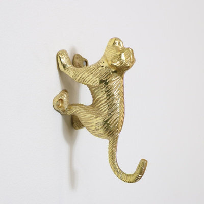 Melody Maison Gold Monkey Wall Hook - image 1