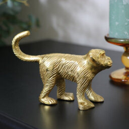 Melody Maison Gold Monkey Wall Hook - thumbnail 4