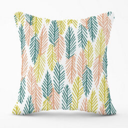 Warren Reed Designer Scandinavian Style Foliage Cushions 60Cm X 60Cm - thumbnail 1