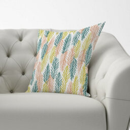 Warren Reed Designer Scandinavian Style Foliage Cushions 60Cm X 60Cm - thumbnail 2