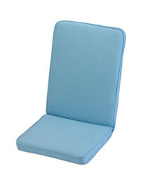 Glendale Garden & Leisure Placid Low Recliner Outdoor Garden Furniture Cushion - L96 X W42 X H4 Cm - Blue - thumbnail 2