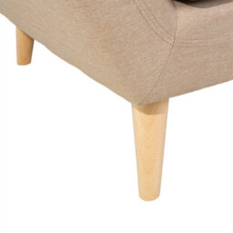 Beliani Sofa 3 Seater Motala Fabric Beige - thumbnail 9
