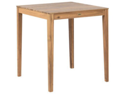 Wyld And Coco Gardencraft Acacia Bistro Table 70 X 70 Cm Light Brown Outdoor - thumbnail 3