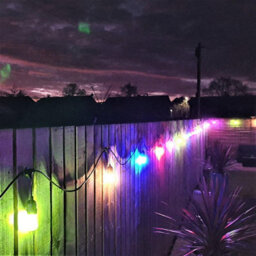 Lighting Legends 15M Multi-Colour Heavy Duty Elite Festoon Plug-In Outdoor String Lights - thumbnail 3