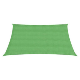 Berkfield Sunshade Sail 160 G/m2 Light Green 4/5X3 M Hdpe - thumbnail 2