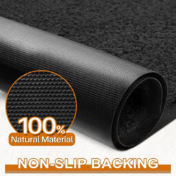 1001 Barrier Mat 90 X 200 Cm Black Dirt Trapper Mat Door Mat Non Slip Washable Rug For Home Hallway Office Or Commercial Entry - thumbnail 5