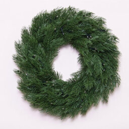 Christmas Tree World The 50Cm Vivente Fir Wreath - Green - thumbnail 2