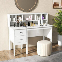 120 Cm Writing Desk Office Computer Desk With Power Outlets - thumbnail 4