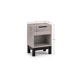Julian Bowen Cameo 6 Drawer Chest (4+2) - Stone White - thumbnail 9