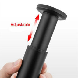 2X Adjustable Kitchen Worktop Desk Breakfast Bar Table Leg Support Black - thumbnail 6