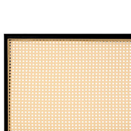 Beliani Bed Pe Rattan Avanton 160 X 200 Cm (Eu King Size) Black - thumbnail 7