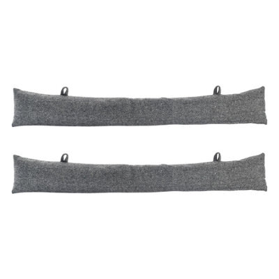 Nicola Spring 2X Herringbone Draught Excluders - 78.5Cm - Indoor Wind Draught Stopper Home Interior Door Air Blocker - image 1