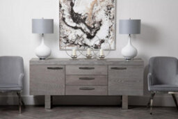 Orsina  Versatile Grey Velvet Dining Chair With Silver Finish Legs, Durable Dining Chair, Sleek Dining Chair - thumbnail 5