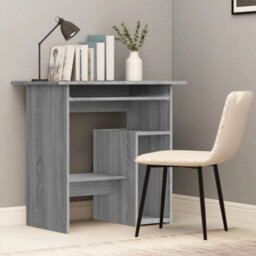 Berkfield Desk Grey Sonoma 80X45X74 Cm Engineered Wood - thumbnail 1