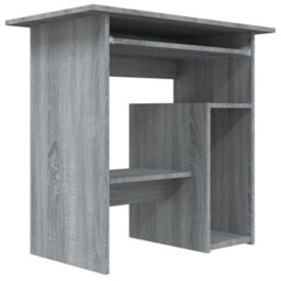 Berkfield Desk Grey Sonoma 80X45X74 Cm Engineered Wood - thumbnail 4