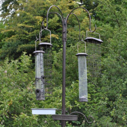 Selections Metal Complete Bird Feeding Station With 4 Large Feeders