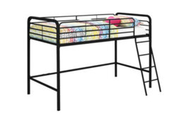 Dorel Dorle Home Midsleeper Bunk Bed Black, Single - thumbnail 3