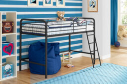 Dorel Dorle Home Midsleeper Bunk Bed Black, Single - thumbnail 6