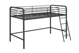 Dorel Dorle Home Midsleeper Bunk Bed Black, Single - thumbnail 5