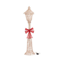 Marco Paul 1.2M Christmas Led Gold Lamp Post Decoration - thumbnail 3