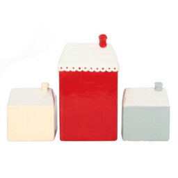 Something Different Set Of 3 Light Up Led Christmas Houses - thumbnail 2