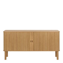 Wyld Haus Copenhagen Natural Oak Sideboard With 2 Tambour Doors - thumbnail 3