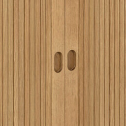 Wyld Haus Copenhagen Natural Oak Sideboard With 2 Tambour Doors - thumbnail 7