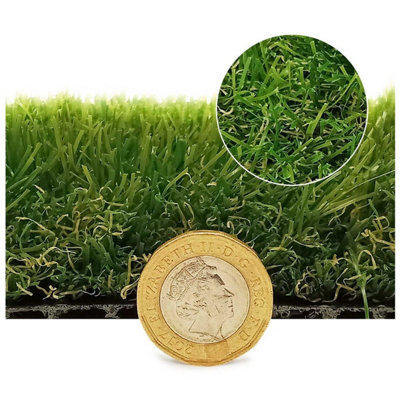 "Cape Verde 40mm Outdoor Artificial Grass Super Soft, Premium Outdoor Artificial Grass-4M(13'1"") X 2M(6'6"")-8M²" - image 1