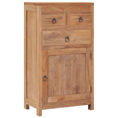Vidaxl Sideboard 50X30X90 Cm Solid Teak Wood - image 1