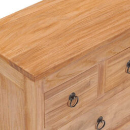 Vidaxl Sideboard 50X30X90 Cm Solid Teak Wood - thumbnail 7