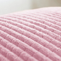 Deconovo Set Of 2 Square Throw Pillow Casess 50Cm X 50Cm, 20X20 Inches Grid Cushion Covers For Sofa Chairs(Baby Pink, 2 Pieces) - thumbnail 5