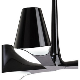 Luminosa Lighting Luminosa Ora Telescopic Convertible To Semi Flush 3 Light E27, Gloss Black/polished Chrome - thumbnail 6